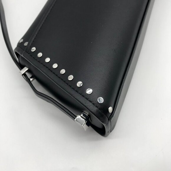 Michael Kors Black Leather Ludlow Convertible Shoulder Bag - Picture 9 of 11